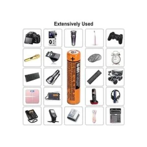 Paquete de 8 baterías recargables HHR65AAABU NIMH para_3