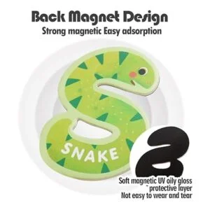 JOCHA ABC Carta linda Animales Nevera Jumbo Grandes Imanes_5