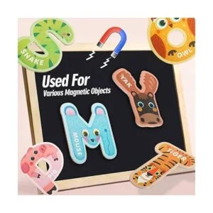 JOCHA ABC Carta linda Animales Nevera Jumbo Grandes Imanes_6