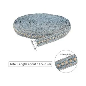 PandaHall 115 39.4 ft 0.787 in poliéster Gimp trenza_5