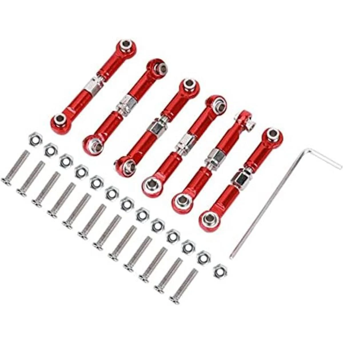 Demeras Barra de tracción de metal 6 piezas barras de_1