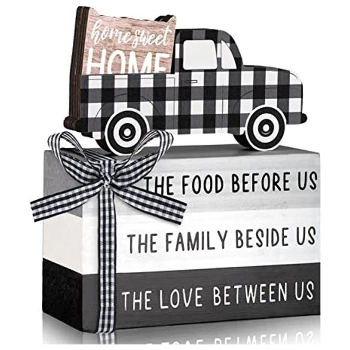 Jetec Bandeja de madera para decoración de casa de campo_1