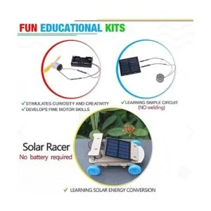 Kit de modelo de experimento científico de madera auto de_3