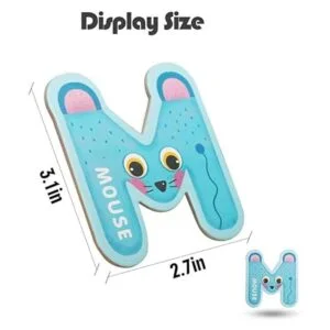 JOCHA ABC Carta linda Animales Nevera Jumbo Grandes Imanes_3