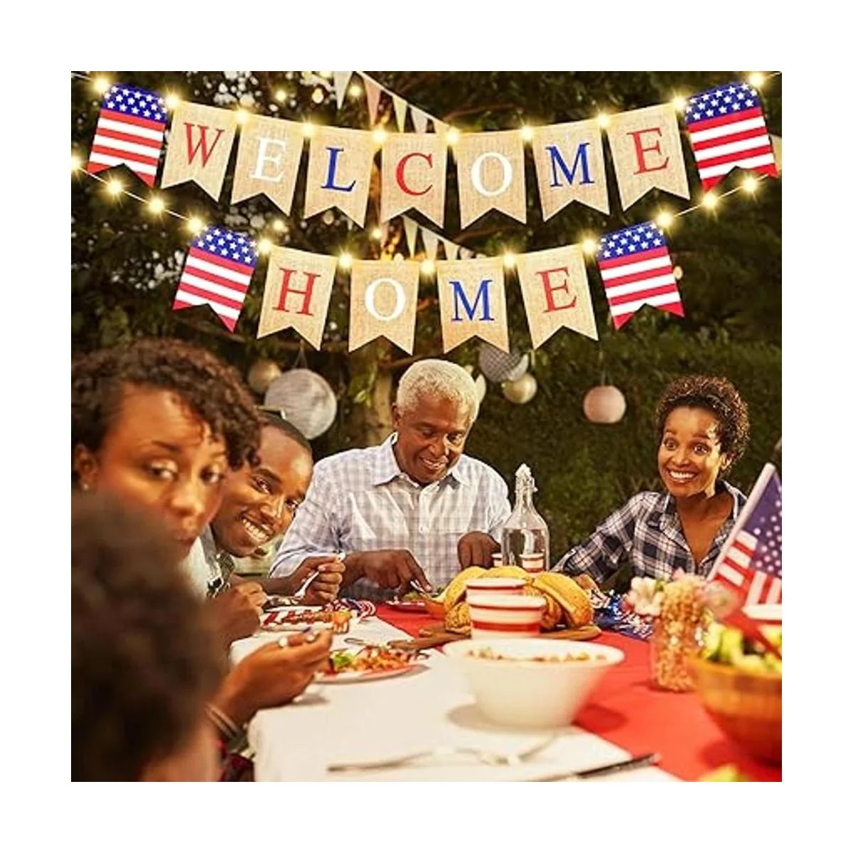 Decoración de pancarta de bienvenida para el hogar con_6