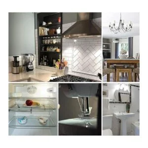 VOKWAK Bombilla LED G8 GY8.6 con base bipin T4 de xenón de_7