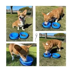 Seacpro Cuencos de silicona con cierre plegable y doble_6