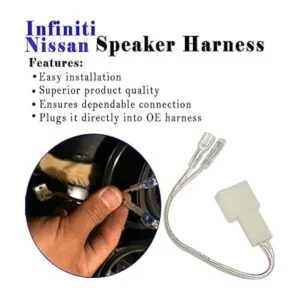 Paquete de 4 adaptadores de arnés de altavoz de repuesto_2