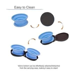 Seacpro Cuencos de silicona con cierre plegable y doble_5