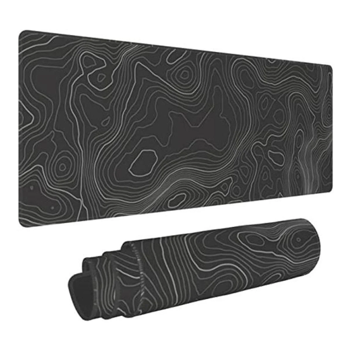 Topographic Contour Alfombrilla de ratón para juegos_1