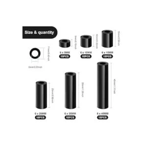 Espaciadores de tornillo de salida de 120 piezas_2