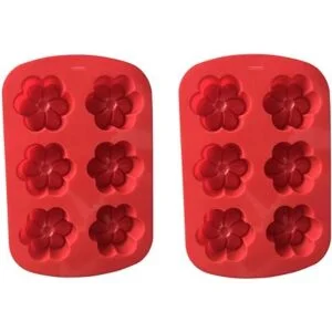 Molde de silicona Plumeria Rubra Molde de 6 cavidades_2