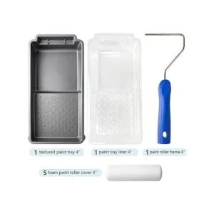 Mister Rui Rodillo de pintura de espuma pequeña kit de 4_4