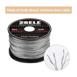 26ELE Kit para colgar fotos incluye alambre para colgar_6