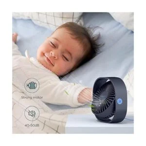 EasyAcc Ventilador de escritorio USB mini ventilador USB_5