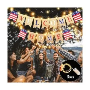 Decoración de pancarta de bienvenida para el hogar con_7