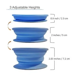 Seacpro Cuencos de silicona con cierre plegable y doble_3