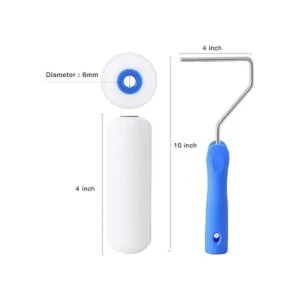 Mister Rui Rodillo de pintura de espuma pequeña kit de 4_5