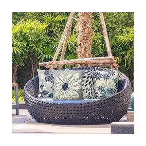 Baidast Juego de 4 fundas de almohada decorativas de 18 x_3