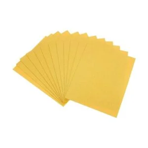 uxcell Hojas de espuma EVA con purpurina amarilla de 11 x_1