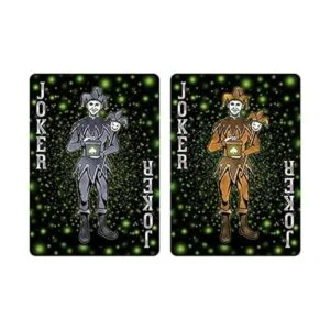 Cartas de juego de bicicleta con diseño de luciérnagas_3