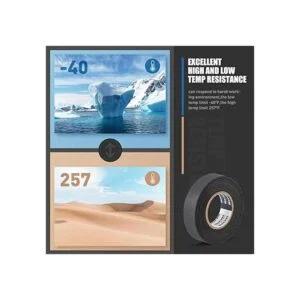 Cinta de tela para arnés de cables 2 rollos de alta_2