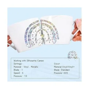 GIRAFVINYL Vinilo permanente holográfico de vidrio roto_3