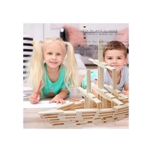 Fansunta 100 palitos de bambú natural fuerte de 15_4