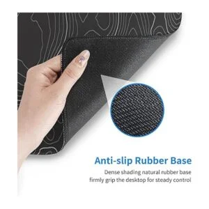 Topographic Contour Alfombrilla de ratón para juegos_6