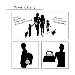 Seacpro Cuencos de silicona con cierre plegable y doble_4