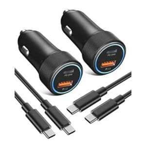 USB C Car Charger 2Pack Eversame 36W PD3.0 QC3.0 Dual_1
