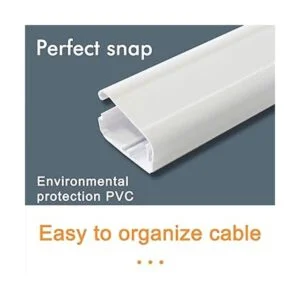 Cubierta de cable de TV en la pared sistema de gestión de_3