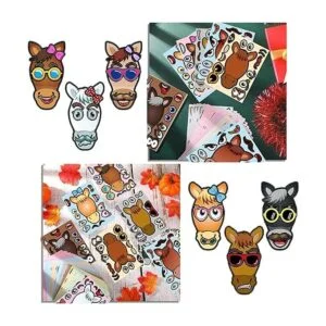 72 hojas de pegatinas para hacer un caballo de caballo_3