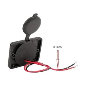 DAMAVO YM1288 Cargador de coche USB tipo C con tapa_3