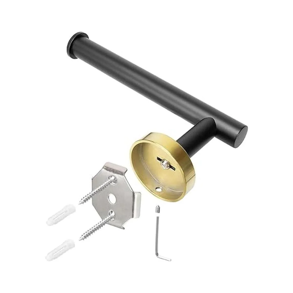 NearMoon Soporte de papel higiénico para baño acero_5