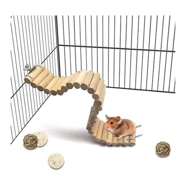 kathson Puente de escalera de suspensión de hámster de_3