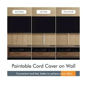 Cubierta de cable de TV en la pared sistema de gestión de_6