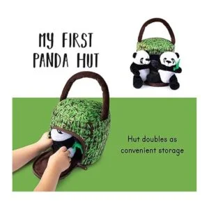 My Talking Plush Pandas Hut Juego de juguetes de_4