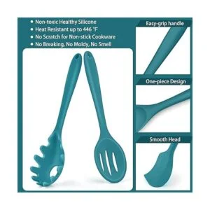 PP CHEF Juego de 7 utensilios de cocina de silicona azul_3