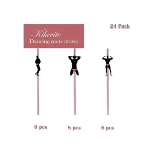 Pajitas de fiesta de despedida de soltera I paquete de 24_2