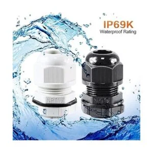 5 prensaestopas de nailon IP68 para alivio de tensión de 1_6