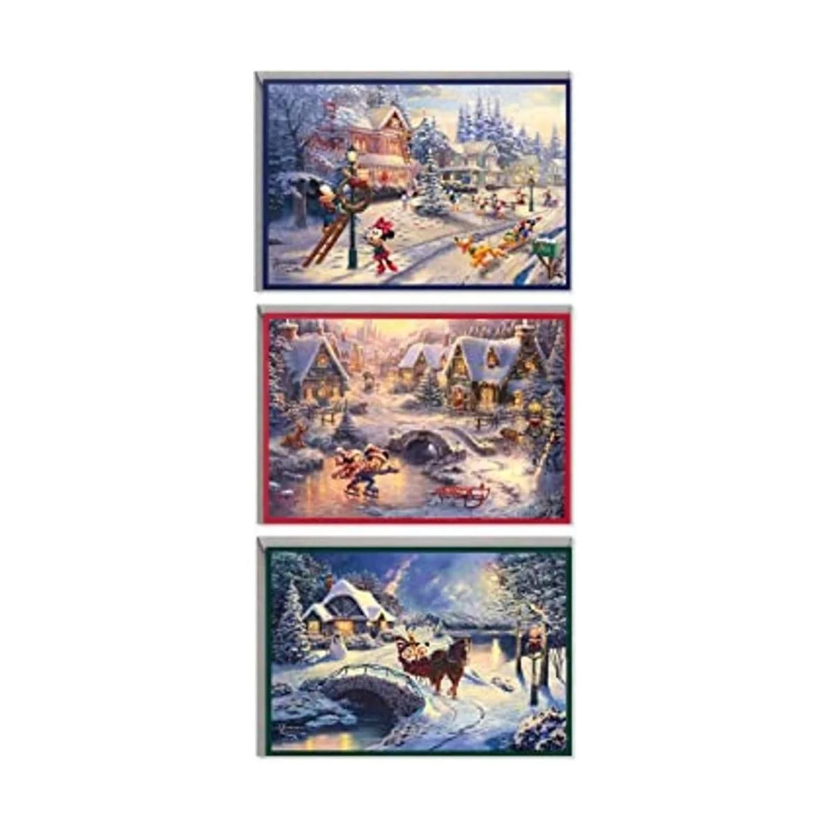 Hallmark Tarjetas navideñas de Thomas Kinkade en caja_1