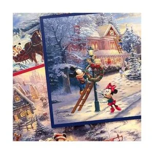 Hallmark Tarjetas navideñas de Thomas Kinkade en caja_5