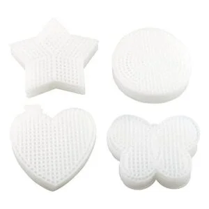 Eoutstanding 40pcs 3.0 in de plástico blanco hojas de lona_1