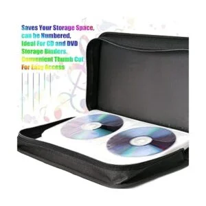 36 unidades 4 discos DVD Poly mangas 3 anillas fundas_5