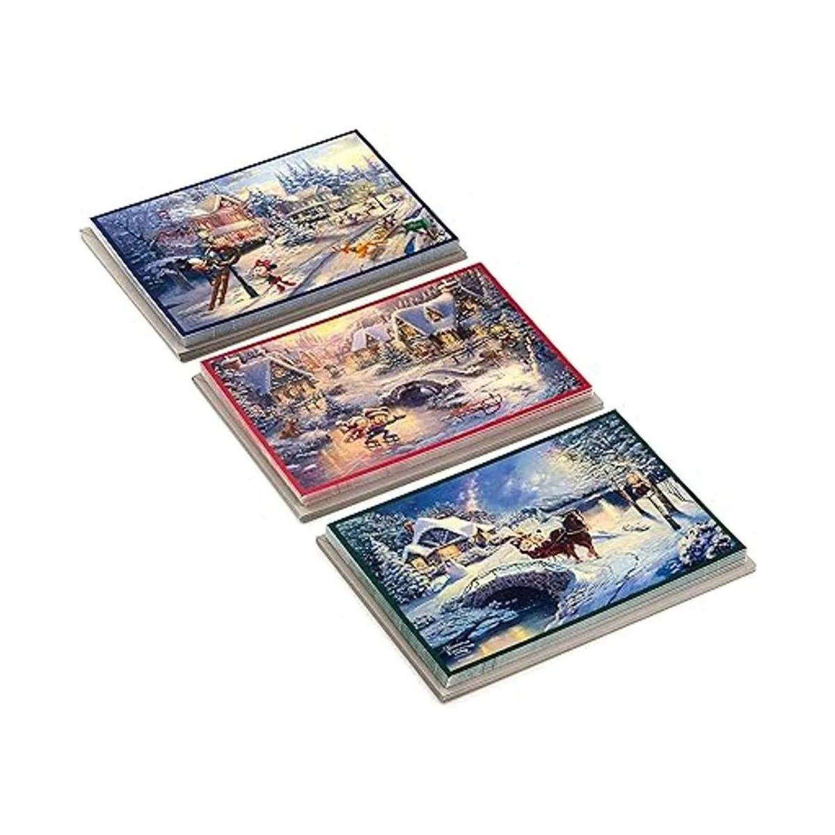 Hallmark Tarjetas navideñas de Thomas Kinkade en caja_3
