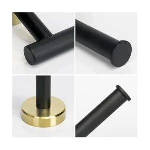 NearMoon Soporte de papel higiénico para baño acero_4