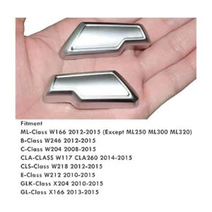 Moonlinks Mercedes Benz Calcomanías cromadas para botón_7