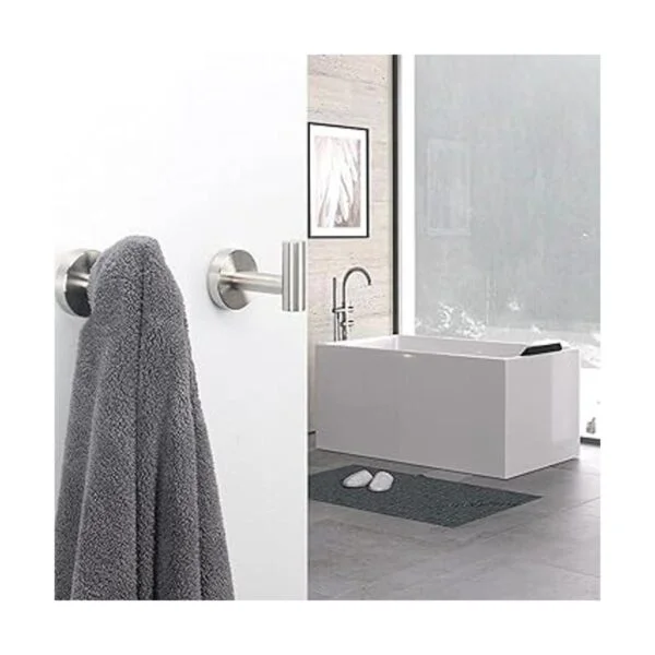 NearMoon Ganchos para toallas de baño soporte de gancho_6