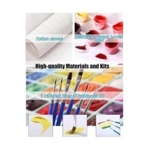 Tenei Pintura por números para adultos y niños pintura al_5